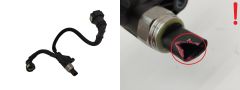 Polttoaineputki Citroen Peugeot 9828711180 1.5 HDI