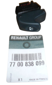 Ikkunannostimen Kytkin Alkuperäinen Renault Megane II Kangoo 7700838099