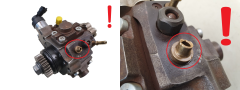 Ruiskutuspumppu 0445010208 8201023992 Bosch Renault 2.0 dCi