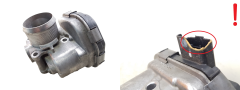 Kaasuläpän venttiili Citroen Peugeot 9673534480 1.6 HDI Delphi 2522