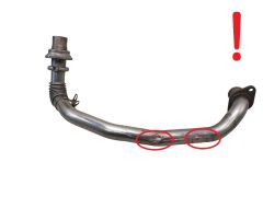 Egr-putki 161836 9652264880 2.0 HDI Citroen C5 Peugeot 407