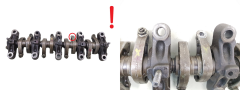 Venttiilin työntötangot 7700588717 7946006314 7701464059 Renault 66