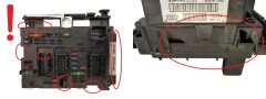 Ohjausyksikkö BSM B3 9646405280 PSA Delphi 1505