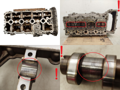 Sylinterikansi VWAG 079103374AT 079103286 4.2 BVJ