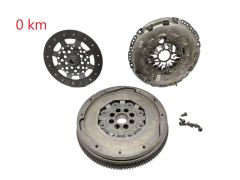 Kaksoismassavauhtipyörä + kytkin 8201004711 7701478942 LUK 7701476589 2.0DCI Ren