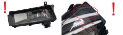Halogeenivalo Alkuperäinen Vasen 5TA941661A 1046.001 VW Touran 0km