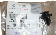 Kiinnityspidike Zderzaka Uusi Alkuperäinen 7401.HS 7401HS Citroen Peugeot