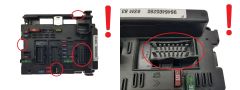 Ohjausyksikkö BSM B3 9646405280 PSA Delphi 2129