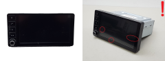 Navigointi Radio Mitsubishi Space Star 8740A115 SDA3EM Alpine