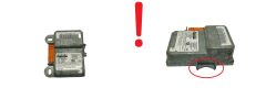 Ohjausyksikön moduuli 9630551380 550579100 Peugeot Autoliv