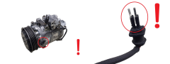 Ilmastoinnin Kompressori 6Q0820803G Denso 6SEU12C 447180-3205 VW AG