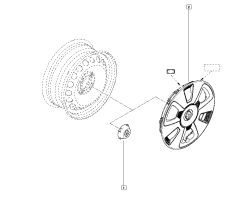 Pölykapselit Uusi Alkuperäinen Renault Twingo III 403152924R