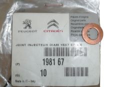 Suuttimen tiiviste Uusi Alkuperäinen 1981.67 198167 Citroen Peugeot 2 2.7 HDI