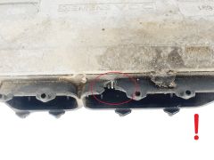 Ohjausyksikkö 03D906023B 5WP40504 04 VW Seat Siemens 46336