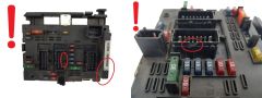 Ohjausyksikkö BSM B3 9650664080 PSA Delphi 1425