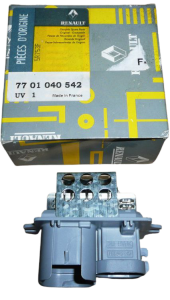 Puhaltimen Vastus Alkuperäinen Renault Megane 7701040542 Puhaltimen Vastus Alkuperäinen Renault Megane 7701040542
