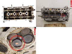 Sylinterikansi Toyota 1.8 16V VVTI 1ZZ 2