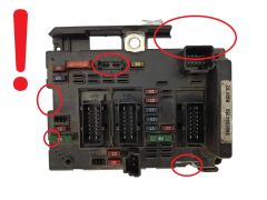 Ohjausyksikkö BSM B2 9650664180 PSA Delphi 1502