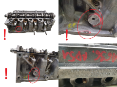 Sylinterikansi 110421615R--B 110413019R 1.5dci Renault Nissan S2