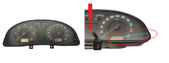 Kierroslukumittari Skoda Superb 3U0920810A 110080116003 VDO