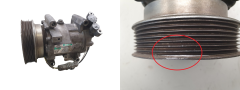 Ilmastoinnin Kompressori 8200819568 SD6V12 Sanden 1.2 D4F Clio 3 Renault