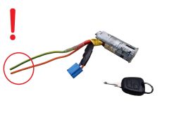 Virtalukko N0501539 4162Z1 Peugeot 206 Valeo 1001