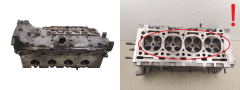Sylinterikansi 1640 7701475605 2.0 16v Turbo F4R760 Renault