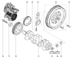Tiiviste, tiiviste Alkuperäinen Renault Nissan 1.6-2.0 1232200Q0A