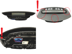 Kierroslukumittari Citroen C4 P96613462ZD 48132