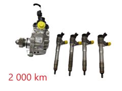 Polttoainepumppu ja suuttimet 0445011500 0445110939 2.0 DCI Renault 2 000km