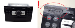 Radio-CD-soitin 30 MP3 Opel 13357129 497316088 UZU RJ GM