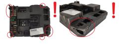 Ohjausyksikkö BSI K02-00 9651197080 9651197780 PSA Valeo 2192