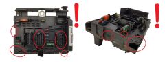 Ohjausyksikkö BSM B3 9650664080 PSA Delphi 1458