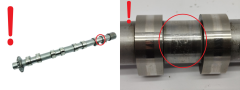 Nokka-akseli 9644216280 0801AC 2.0 HDI 16v Citroen Peugeot 1424