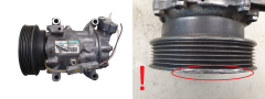 Ilmastoinnin Kompressori 8200365787 SD6V12 1452 Sanden Renault Nissan S34