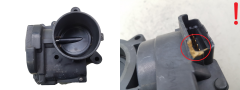 Kaasuläpän venttiili V757669780-02 A2C53279370 PSA Mini 1562