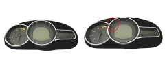 Kierroslukumittari Renault Megane 3 A2C53258659 VDO