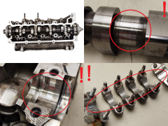 Sylinterikansi Renault 2968F2 110415795R 7701477400 1.5 DCI Siemens 9