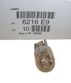 Lamppu Uusi Alkuperäinen 6216.E9 6216E9 Citroen Peugeot 12V-21/5W