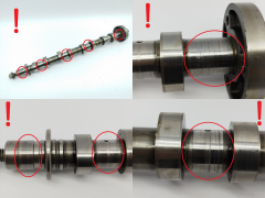 Nokka-akseli 8200827922 8200456103 2.0 2.3 dCi Renault Opel Nissan 1100