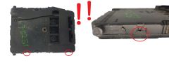 Ohjausyksikkö UCH X84 N2 8200306434 S118400220C Renault Siemens 1762