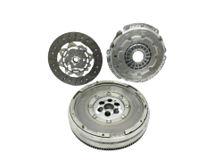 Kaksoismassavauhtipyörä + kytkin 0532X4 9813672180 Citroen Peugeot 1.6 THP