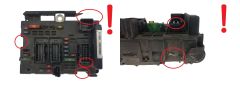 Ohjausyksikkö BSM B3 9650664080 PSA Delphi 1798
