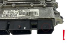 Ohjausyksikkö 9650670480 9643455080 5WS40021J-T SID802 PSA Siemens 50840