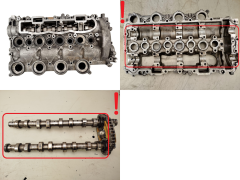 Sylinterikansi Ford PSA Volvo 0200EH 9655911480 1.6 16V TDCI G8DB 12