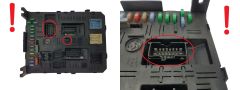Ohjausyksikkö BSI 2004 H01 9663510180 PSA Johnson Controls 2037
