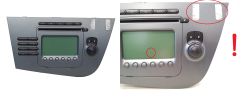 Radio-CD-soitin Seat Leon 1P1035152 N87 7645671366 Blaupunkt LHD