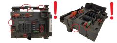 Ohjausyksikkö BSM B2 9650664180 PSA Delphi 1523