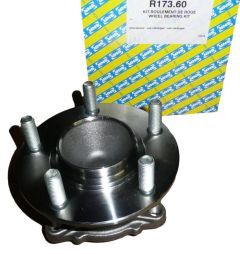 Pyörännapa Taka Tee Citroen Peugeot R17360 1606291780 SNR