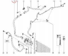 Ilmastointiputki Alkuperäinen Master III Movano NV400 2778100Q0D